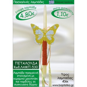 ΠΕΤΑΛΟΥΔΑ ΠΑΣΧΑΛΙΝΕΣ ΛΑΜΠΑΔΕΣ ΓΙΑ ΝΟΝΟ & ΔΩΡΟ ΟΙΚΟΝΟΜΙΚΕΣ ΛΑΜΠ-530